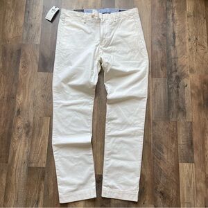 Polo Ralph Lauren Stretch Slim Fit Men's White Dress Pants
